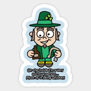 Irish Leprechaun Sticker